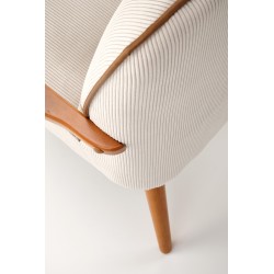 'PASTORE Relaxation Armchair Light Beige / Light Walnut' 'PASTORE Relaxation Armchair Light Beige / Light Walnut'