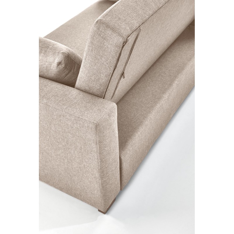 'PAULINIO Convertible Sofa, Beige' 'PAULINIO Convertible Sofa, Beige'