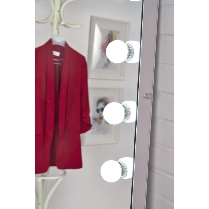 'PEARL Standing Mirror with LED Lighting' 'PEARL Standing Mirror with LED Lighting'