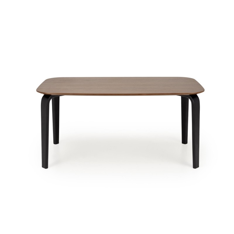 'PEDRO Table, Walnut Top, Black Leg' 'PEDRO Table, Walnut Top, Black Leg'