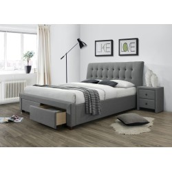 'PERCY Ash Bed with Drawers'