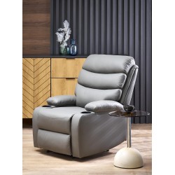 'PERUS Relaxation Armchair in Ash Grey'