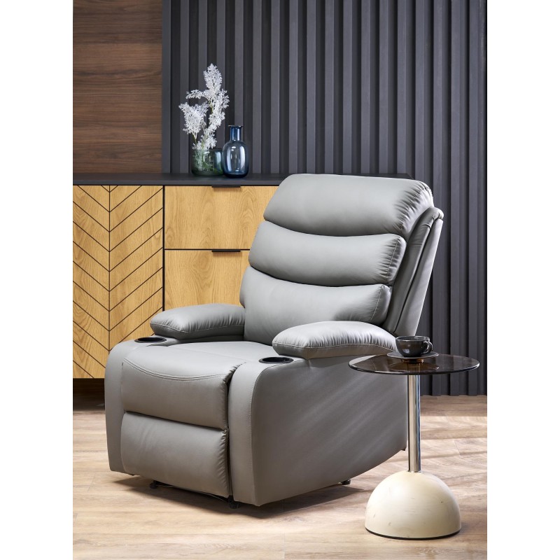 'PERUS Relaxation Armchair in Ash Grey' 'PERUS Relaxation Armchair in Ash Grey'