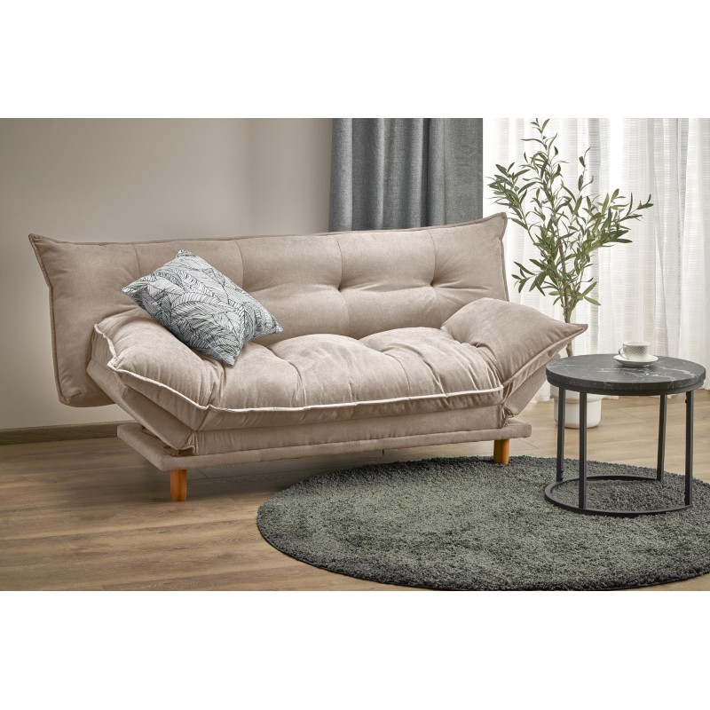 'Beige PILLOW Convertible Sofa' 'Beige PILLOW Convertible Sofa'