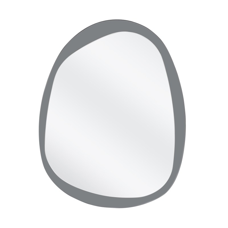 'PLAZA Wall Mirror, Silver / Blue' 'PLAZA Wall Mirror, Silver / Blue'