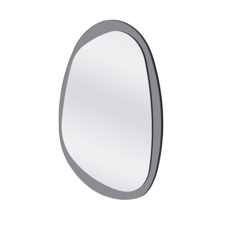'PLAZA Wall Mirror, Silver / Blue' 'PLAZA Wall Mirror, Silver / Blue'