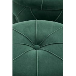 'POLLY Set of 2 Poufs, Dark Green' 'POLLY Set of 2 Poufs, Dark Green'