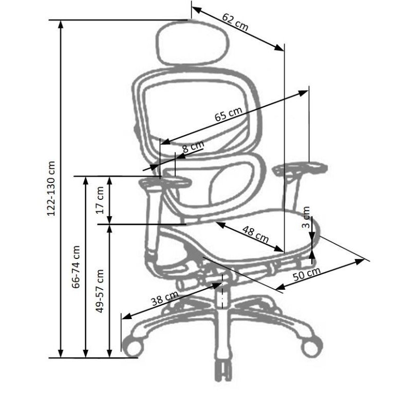 'PRESIDENT Black Office Armchair' 'PRESIDENT Black Office Armchair'