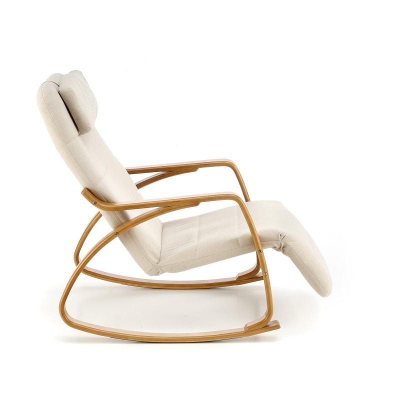 'PRIME Relaxation Armchair with Rocking Function, Beige' 'PRIME Relaxation Armchair with Rocking Function, Beige'