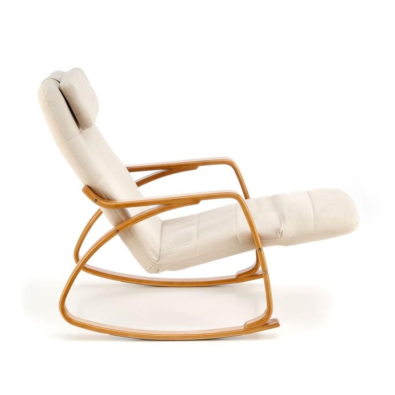 'PRIME Relaxation Armchair with Rocking Function, Beige' 'PRIME Relaxation Armchair with Rocking Function, Beige'