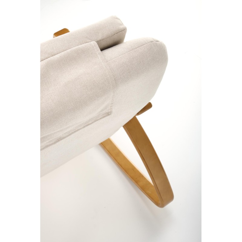 'PRIME Relaxation Armchair with Rocking Function, Beige' 'PRIME Relaxation Armchair with Rocking Function, Beige'