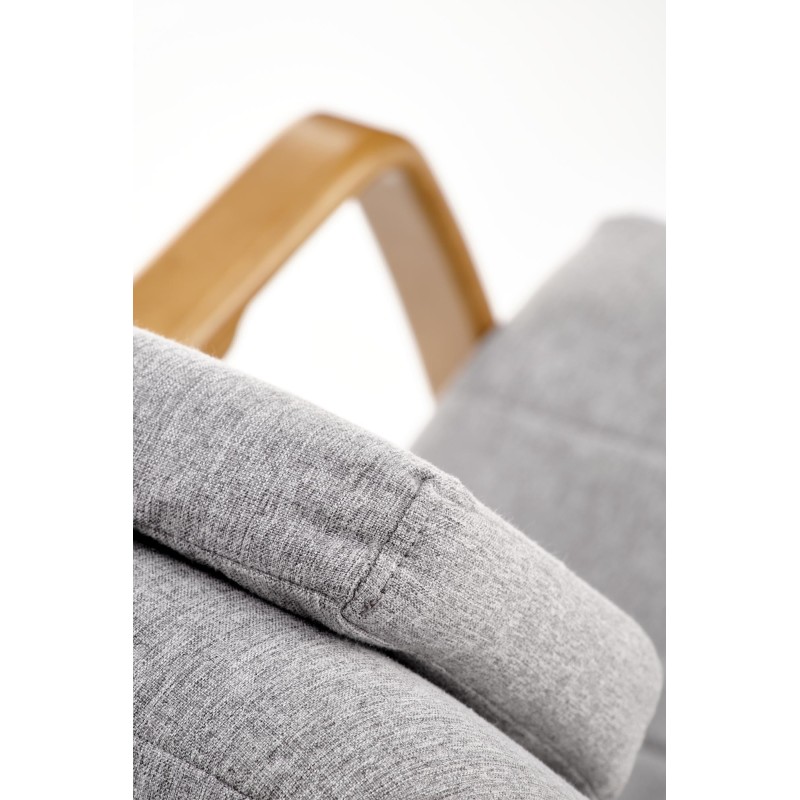 'PRIME Relaxation Armchair with Rocking Function in Ash Grey' 'PRIME Relaxation Armchair with Rocking Function in Ash Grey'