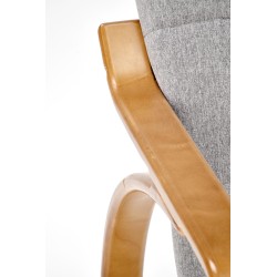 'PRIME Relaxation Armchair with Rocking Function in Ash Grey' 'PRIME Relaxation Armchair with Rocking Function in Ash Grey'