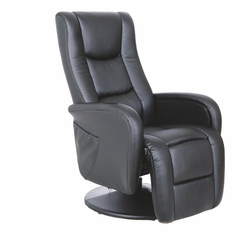 PULSAR recliner z funkcją masażu czarny PULSAR recliner z funkcją masażu czarny