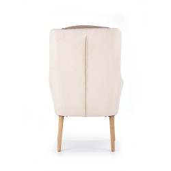 'PURIO Beige / Brown Relaxation Armchair' 'PURIO Beige / Brown Relaxation Armchair'
