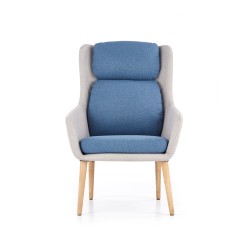 'PURIO Relaxation Chair Light Ash / Blue' 'PURIO Relaxation Chair Light Ash / Blue'
