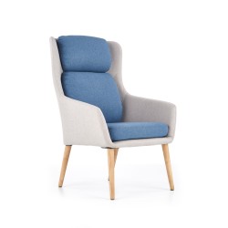 'PURIO Relaxation Chair Light Ash / Blue' 'PURIO Relaxation Chair Light Ash / Blue'