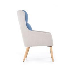 'PURIO Relaxation Chair Light Ash / Blue' 'PURIO Relaxation Chair Light Ash / Blue'