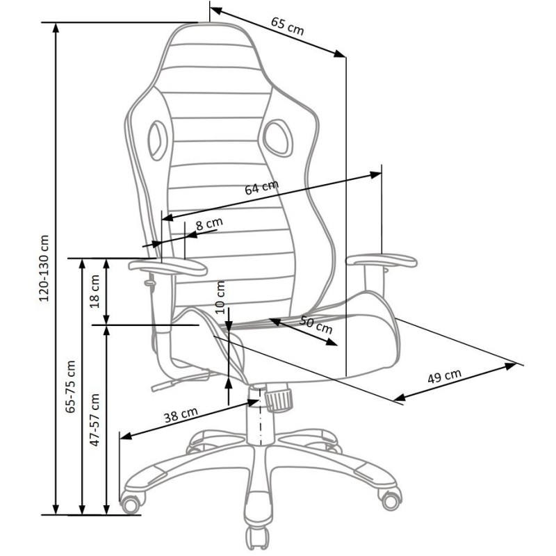 'RANGER Office Chair in Ash' 'RANGER Office Chair in Ash'