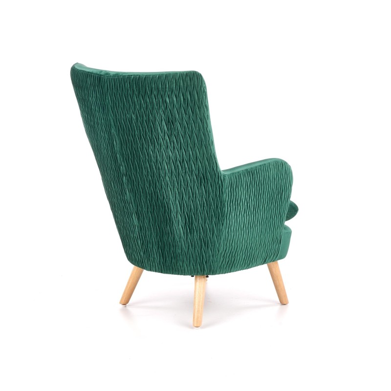 'RAVEL Relaxation Armchair Dark Green / Natural' 'RAVEL Relaxation Armchair Dark Green / Natural'