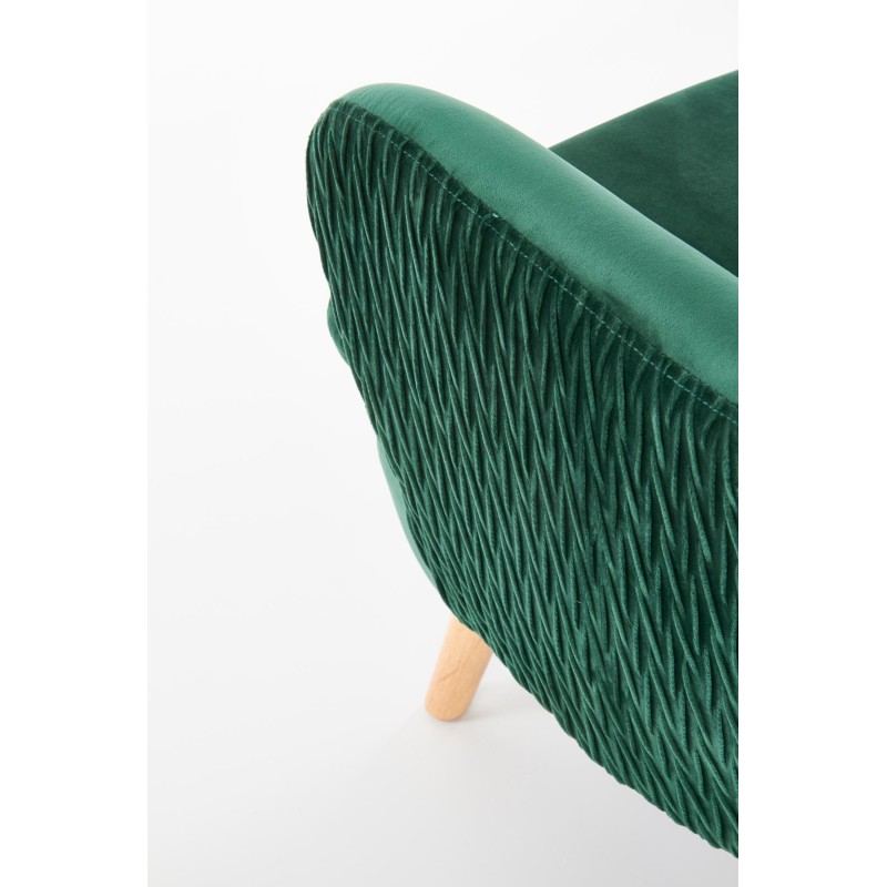 'RAVEL Relaxation Armchair Dark Green / Natural' 'RAVEL Relaxation Armchair Dark Green / Natural'