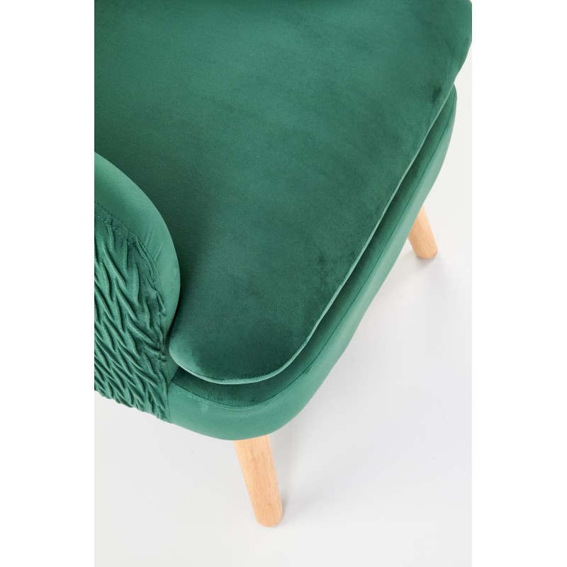 'RAVEL Relaxation Armchair Dark Green / Natural' 'RAVEL Relaxation Armchair Dark Green / Natural'
