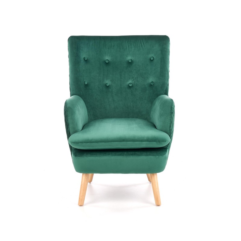 'RAVEL Relaxation Armchair Dark Green / Natural' 'RAVEL Relaxation Armchair Dark Green / Natural'
