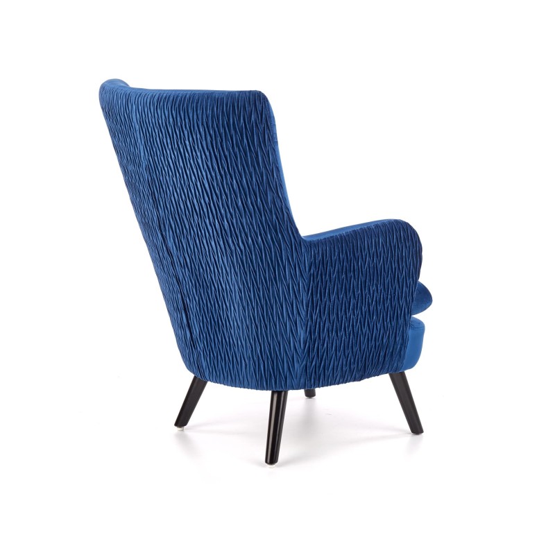 'RAVEL Relaxation Armchair Navy Blue / Black' 'RAVEL Relaxation Armchair Navy Blue / Black'