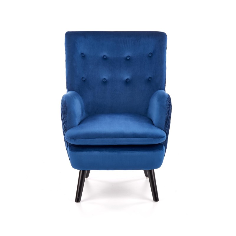 'RAVEL Relaxation Armchair Navy Blue / Black' 'RAVEL Relaxation Armchair Navy Blue / Black'
