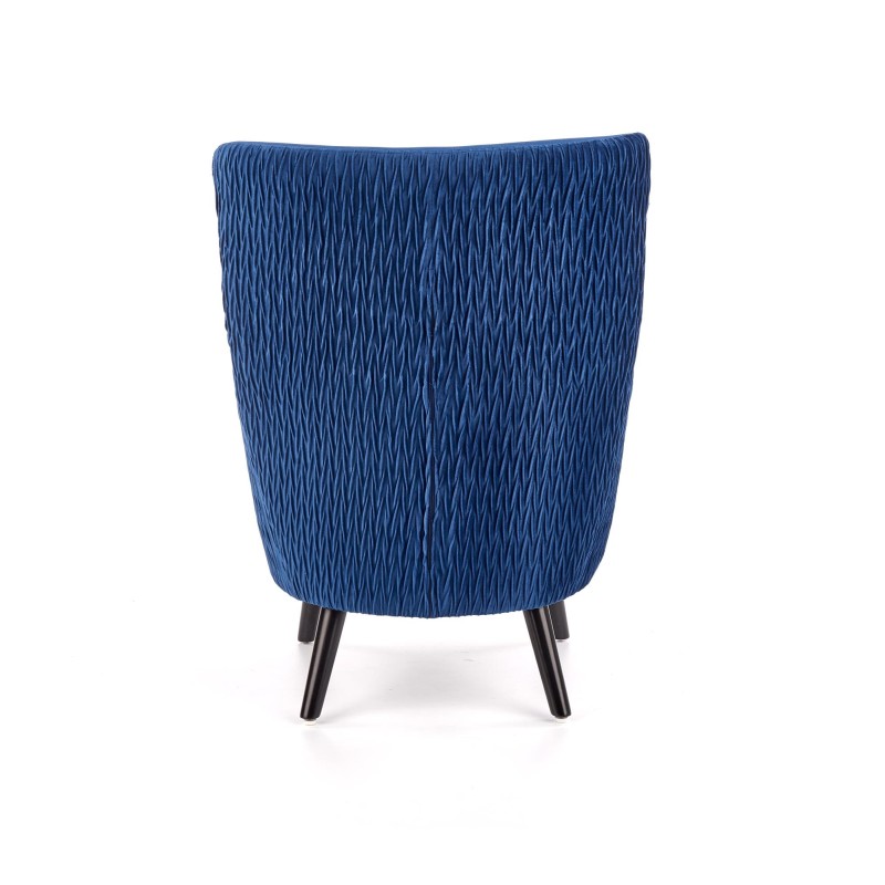 'RAVEL Relaxation Armchair Navy Blue / Black' 'RAVEL Relaxation Armchair Navy Blue / Black'