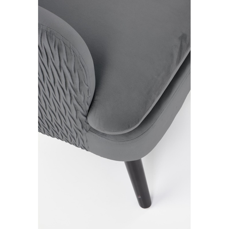 'RAVEL Relaxation Armchair in Ash Grey / Black' 'RAVEL Relaxation Armchair in Ash Grey / Black'