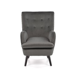 'RAVEL Relaxation Armchair in Ash Grey / Black' 'RAVEL Relaxation Armchair in Ash Grey / Black'
