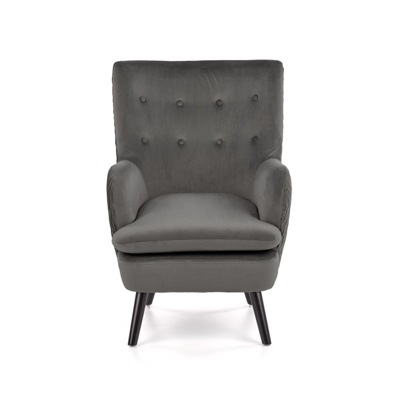 'RAVEL Relaxation Armchair in Ash Grey / Black' 'RAVEL Relaxation Armchair in Ash Grey / Black'