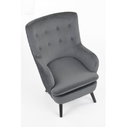 'RAVEL Relaxation Armchair in Ash Grey / Black' 'RAVEL Relaxation Armchair in Ash Grey / Black'