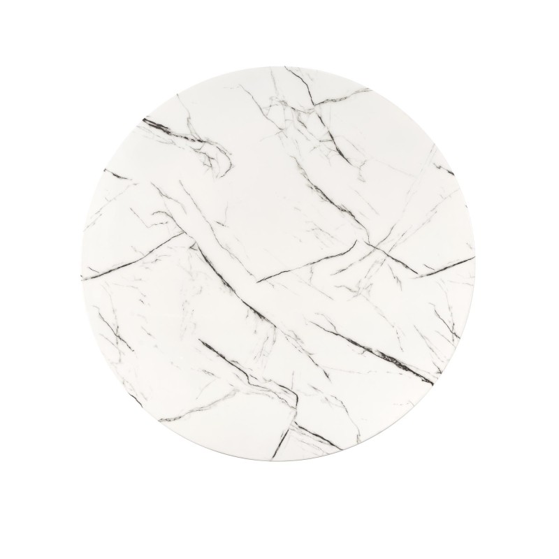 'RAYMOND 2 Table, Top - White Marble, Legs - Gold' 'RAYMOND 2 Table, Top - White Marble, Legs - Gold'