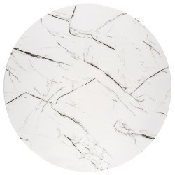 'RAYMOND 2 Table, Top - White Marble, Legs - Gold' 'RAYMOND 2 Table, Top - White Marble, Legs - Gold'