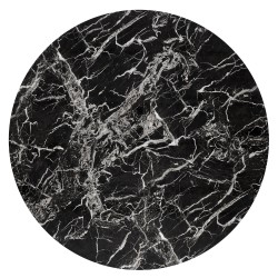 'RAYMOND 2 Table, Top - Black Marble, Legs - Gold' 'RAYMOND 2 Table, Top - Black Marble, Legs - Gold'