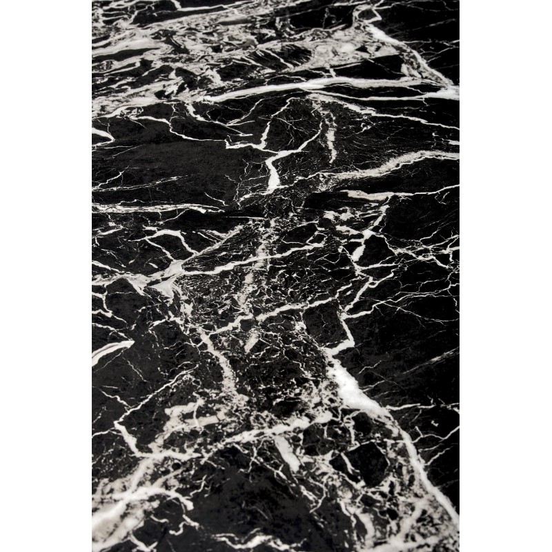 'RAYMOND 2 Table, Top - Black Marble, Legs - Gold' 'RAYMOND 2 Table, Top - Black Marble, Legs - Gold'