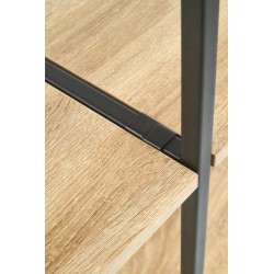 'REG19 Sonoma Oak / Black Bookcase' 'REG19 Sonoma Oak / Black Bookcase'