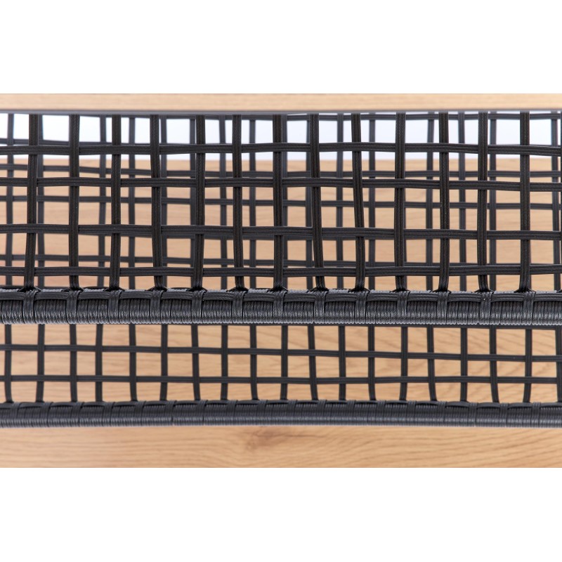 'REG21 Golden Oak/Black Bookcase' 'REG21 Golden Oak/Black Bookcase'