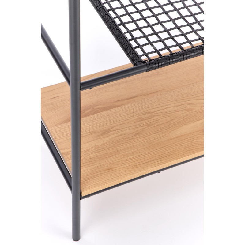 'REG21 Golden Oak/Black Bookcase' 'REG21 Golden Oak/Black Bookcase'