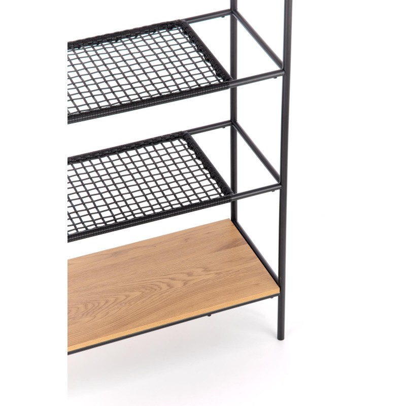 'REG21 Golden Oak/Black Bookcase' 'REG21 Golden Oak/Black Bookcase'