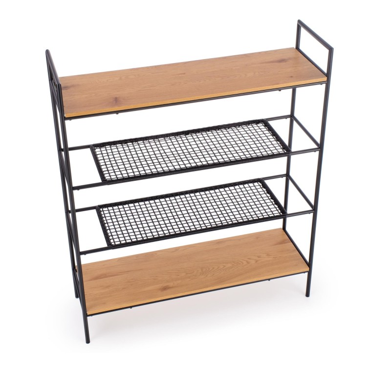 'REG21 Golden Oak/Black Bookcase' 'REG21 Golden Oak/Black Bookcase'