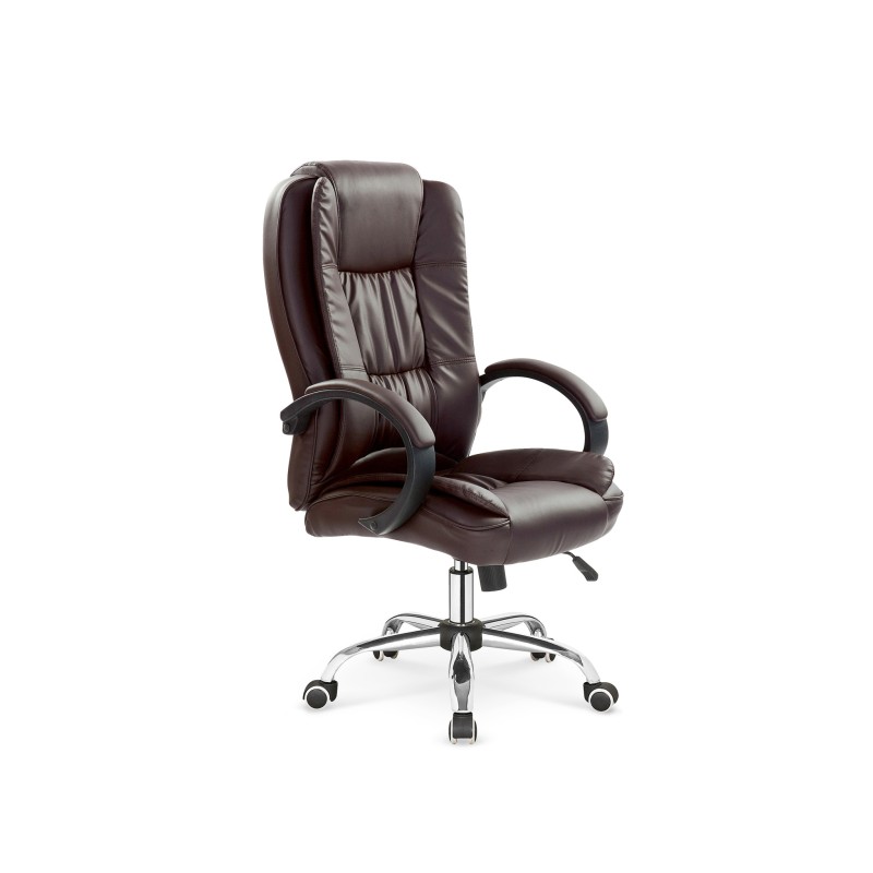 RELAX fotel gabinetowy ciemny brąz RELAX fotel gabinetowy ciemny brąz