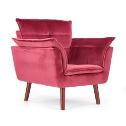 'REZZO Burgundy Relaxation Armchair'