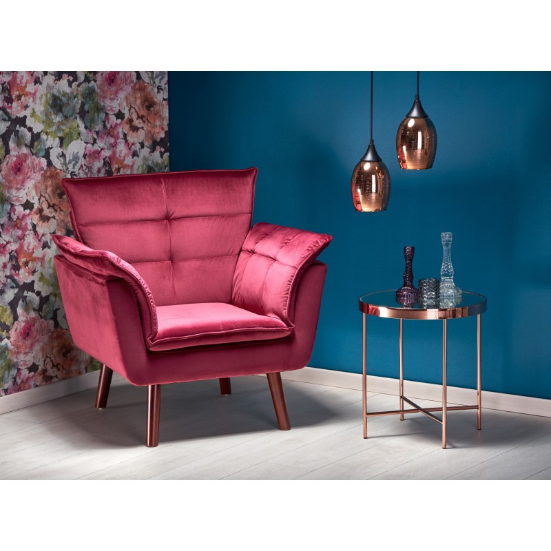 'REZZO Burgundy Relaxation Armchair' 'REZZO Burgundy Relaxation Armchair'