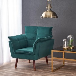 'REZZO Relaxation Armchair Dark Green'