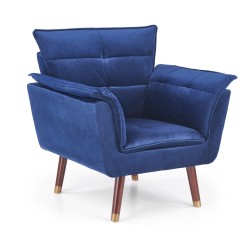 'REZZO Navy Blue Relaxation Armchair'