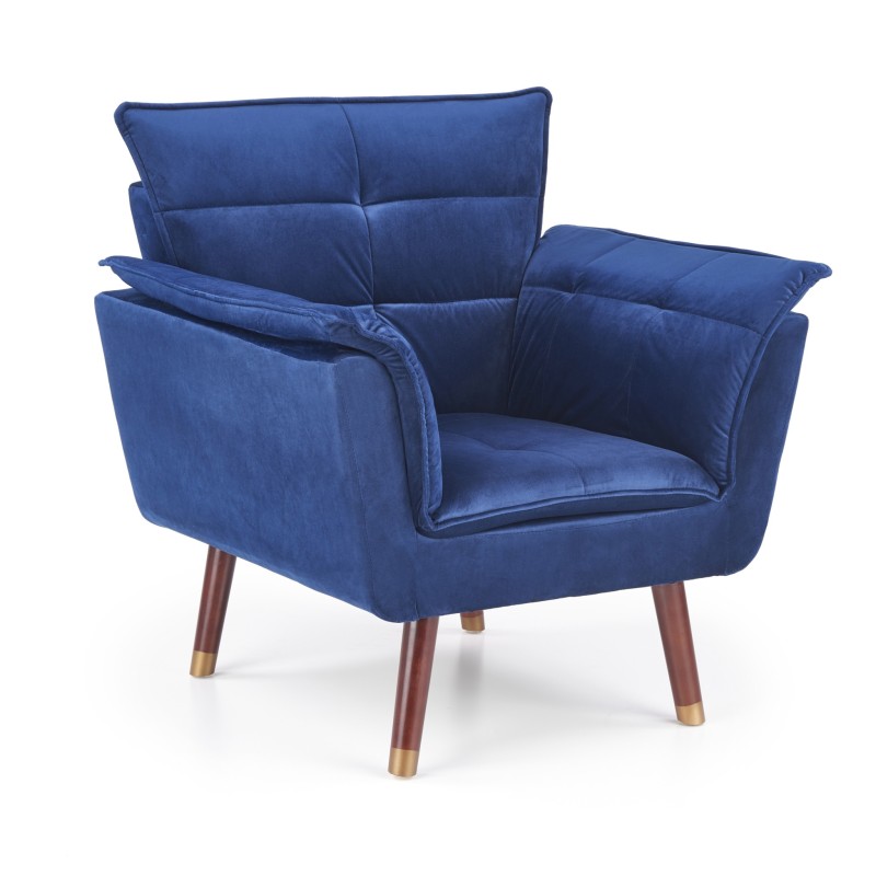 'REZZO Navy Blue Relaxation Armchair' 'REZZO Navy Blue Relaxation Armchair'