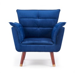 'REZZO Navy Blue Relaxation Armchair' 'REZZO Navy Blue Relaxation Armchair'